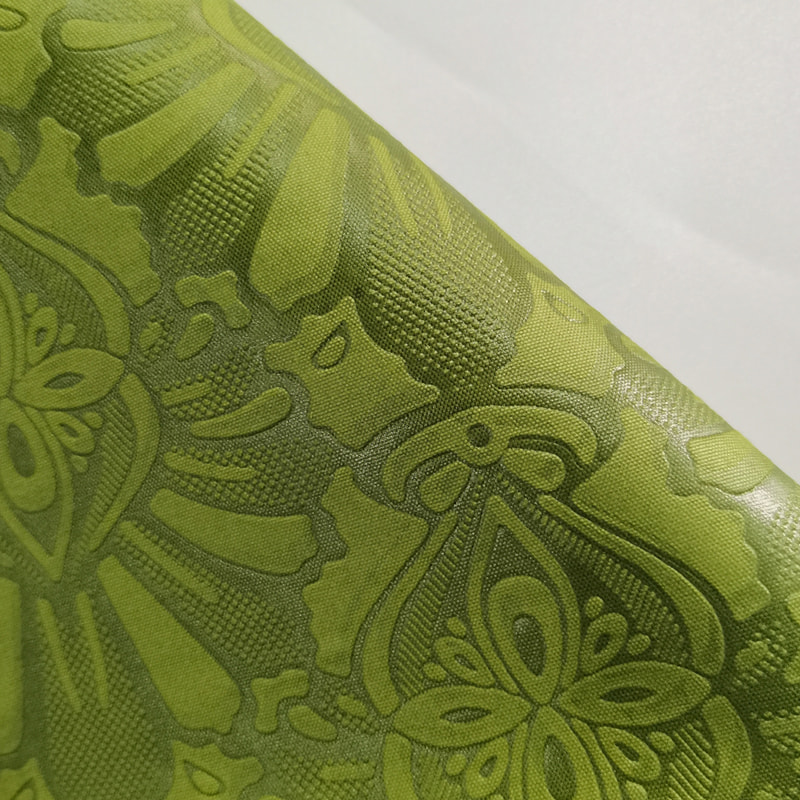 TMIE-08-2-2 110GSM Keskipainoinen työvaatetus Vaatteet Tavallinen kangas Kirkkaanvärinen värjätty 3D Vivid Flower Design Kohokuvioitu Polyesteri Popliini Kangas