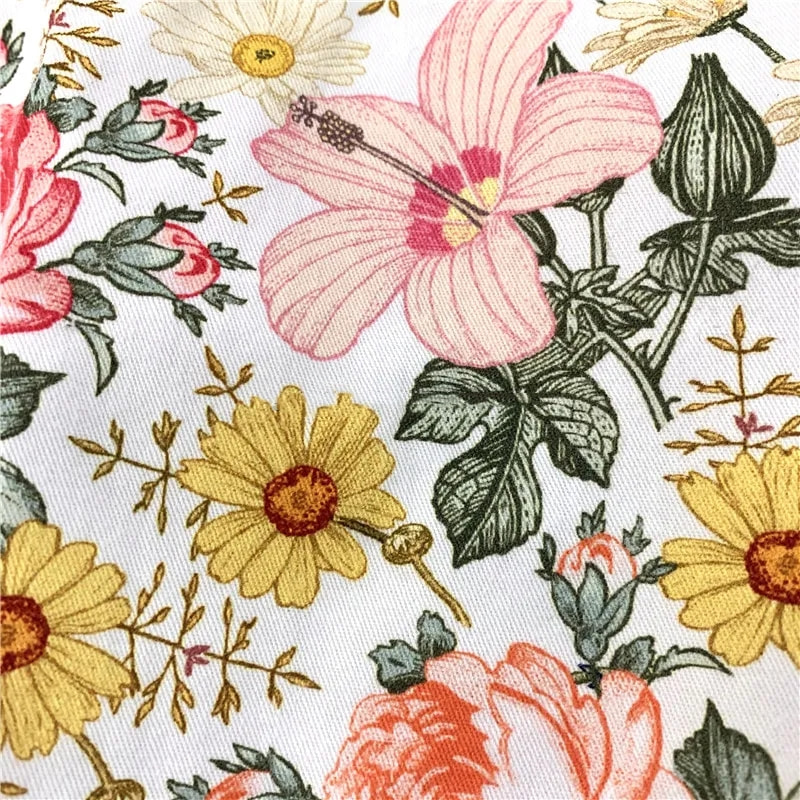 TMIE-08-3-3 120GSM räätälöity printti Twill-polyesteripopliinikangas