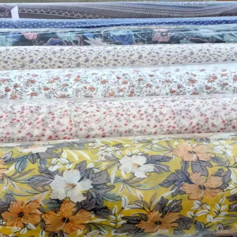 TMIE-08-3-3 120GSM räätälöity printti Twill-polyesteripopliinikangas