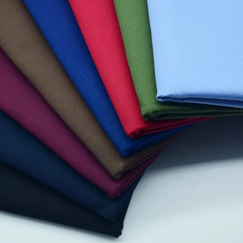 TMIE-11-07 110GSM Fine Twill kiinteä värjätty kangas